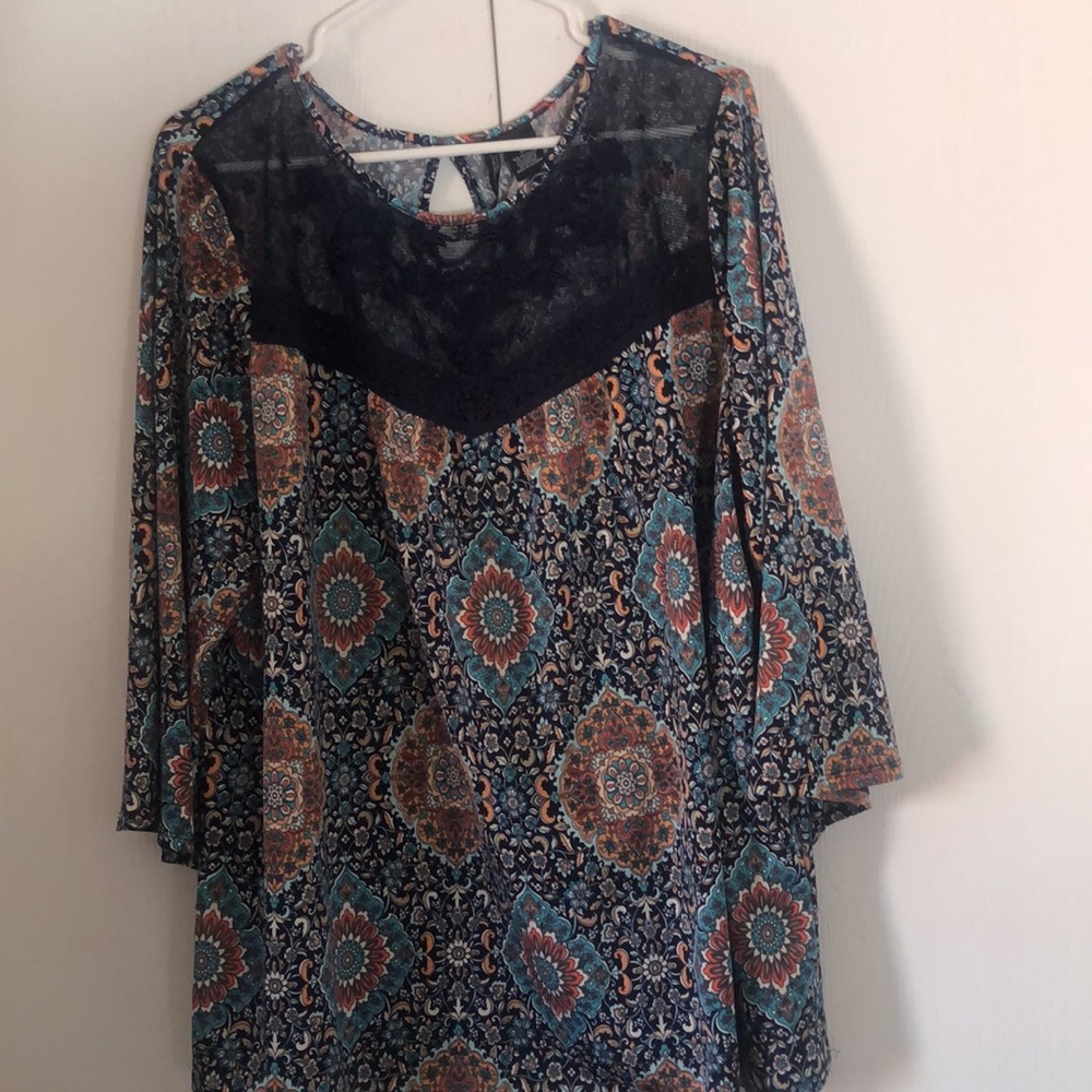 Women's Multicolor Boho Aztec Fall Fall Patterned… - image 3